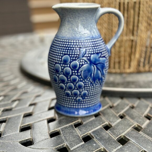 Marzi & Remy German Salt-Glazed Pottery Pitcher - Picture 4 of 6